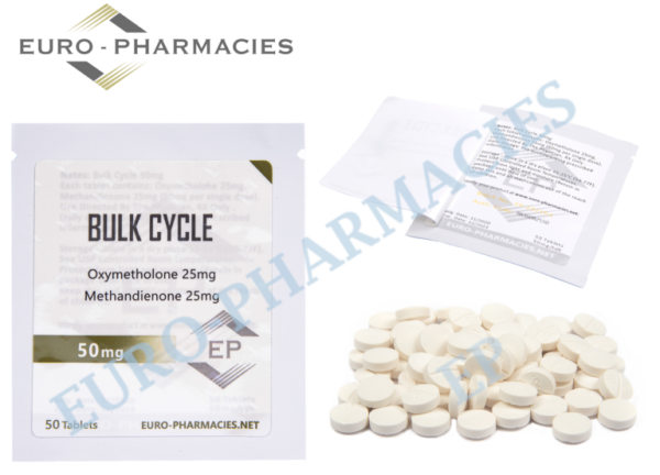 Euro Pharmacies Bulk Cycle ( D-bol 25mg + Drol 25mg ) – 50tab/bag