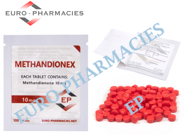 Euro Pharmacies Methandionex 25 (Dianabol) – 25mg/tab – 50 tab/bag